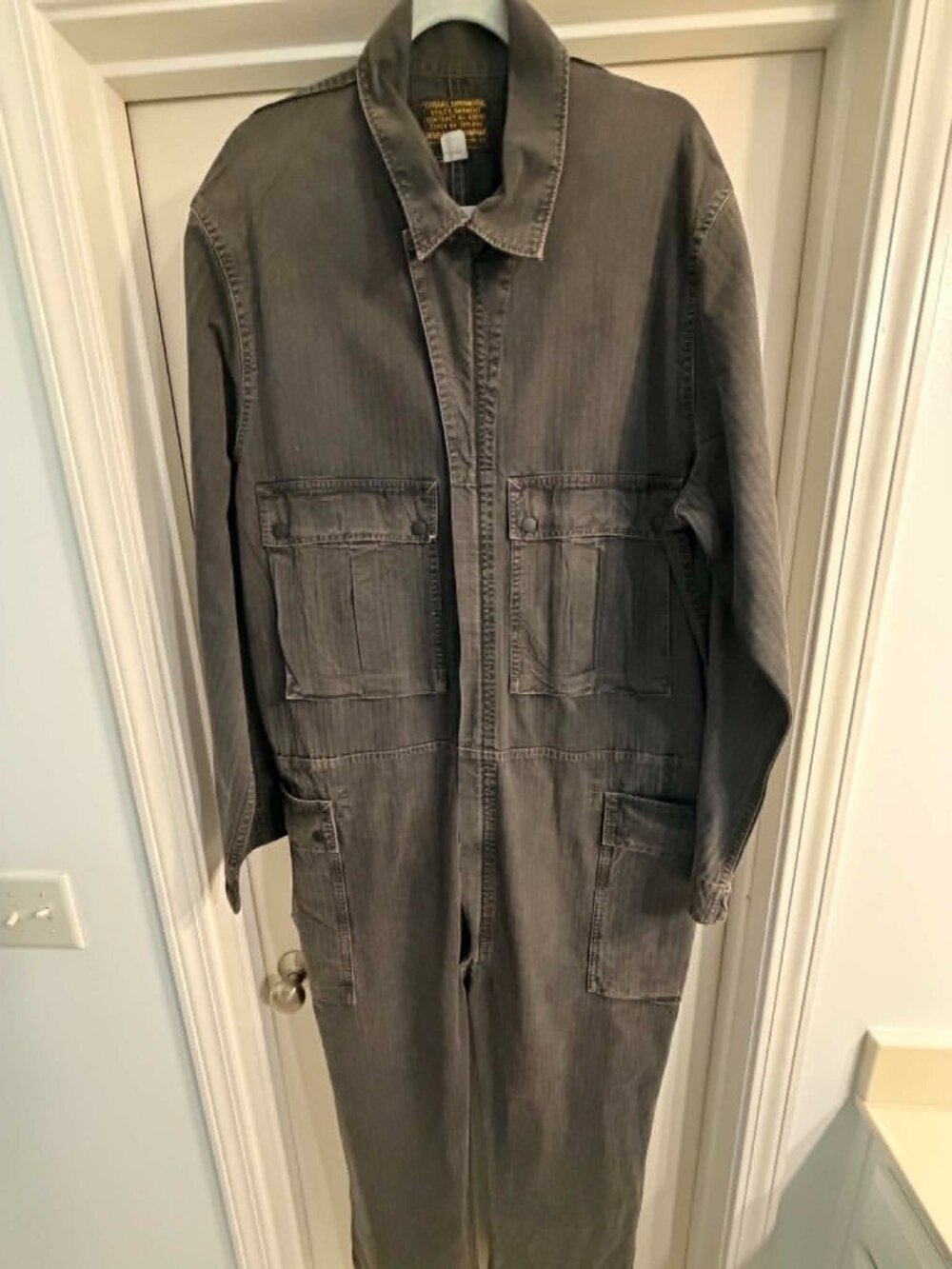 RRL Black Coveral
